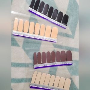 NEW NWT Incoco Colorstreet Nail Polish Strips Bundle x4 Pack